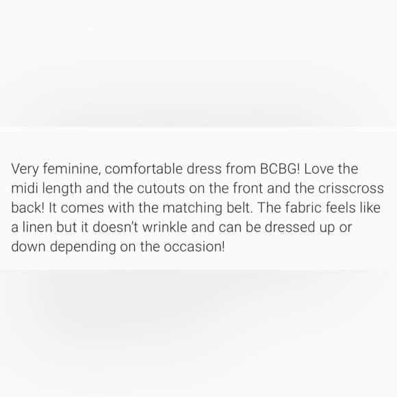 BCBG Max Azaria cut out sleeveless cross back dress - Picture 15 of 16